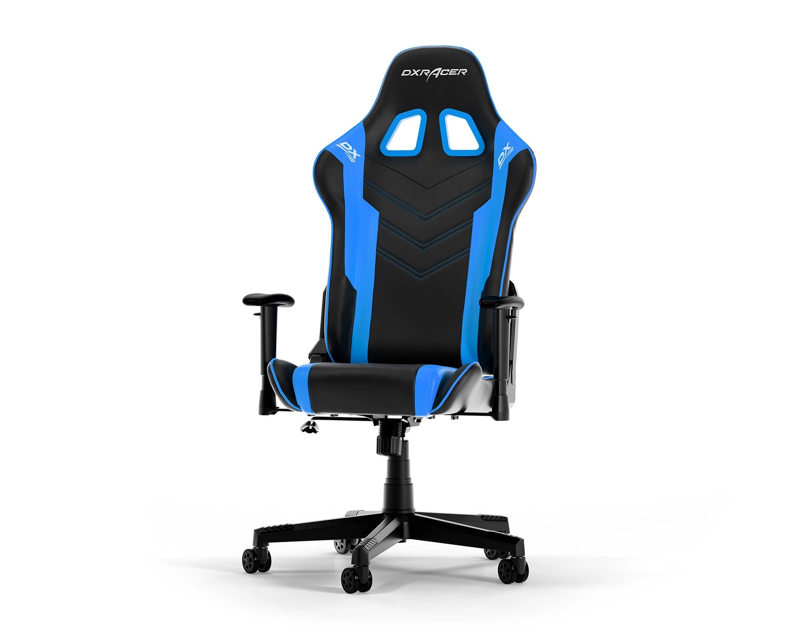 Scaun Gaming DXRacer Prince GC-P132-NB-FX2, Black/Blue în Moldova - xstore.md photo 0