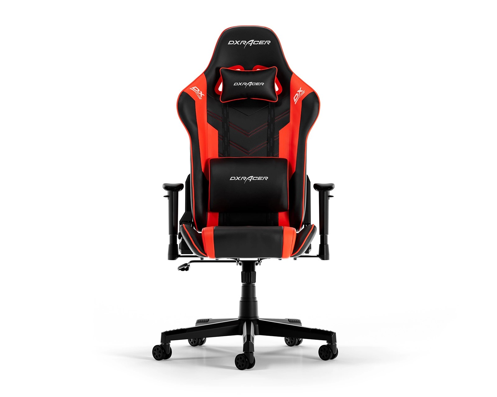 Scaun Gaming DXRacer Prince GC-P132-NR-FX2, Black/Red în Moldova - xstore.md photo