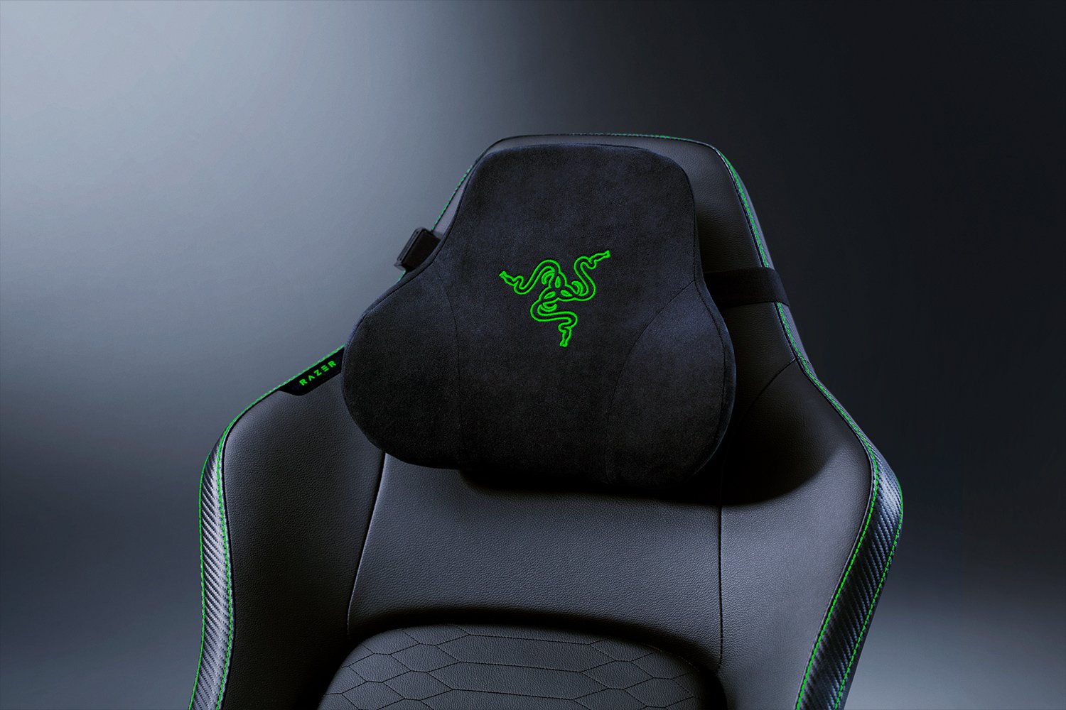 Игровое кресло Razer Chair Iskur V2 Black/Green в Молдове - xstore.md photo 4