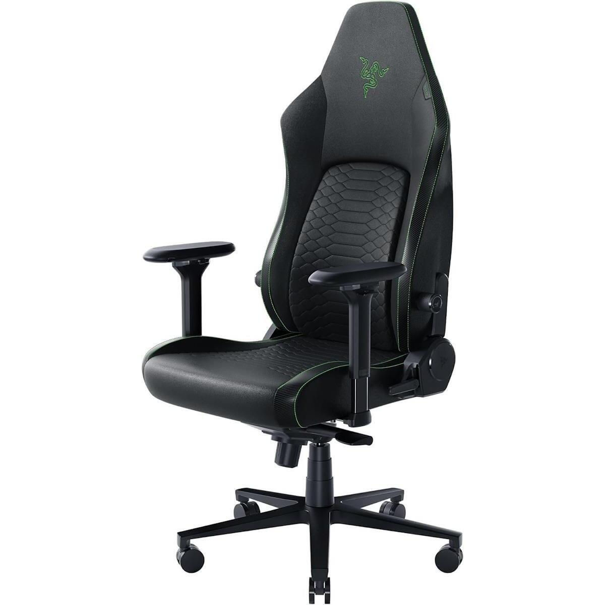 Игровое кресло Razer Chair Iskur V2 Black/Green в Молдове - xstore.md photo