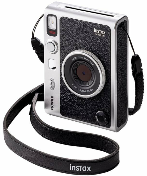 Фотоаппарат моментальной печати Fujifilm Instax Mini Evo Black с чехлом, фотоальбомом и пленкой (2x10) - xstore.md photo 4