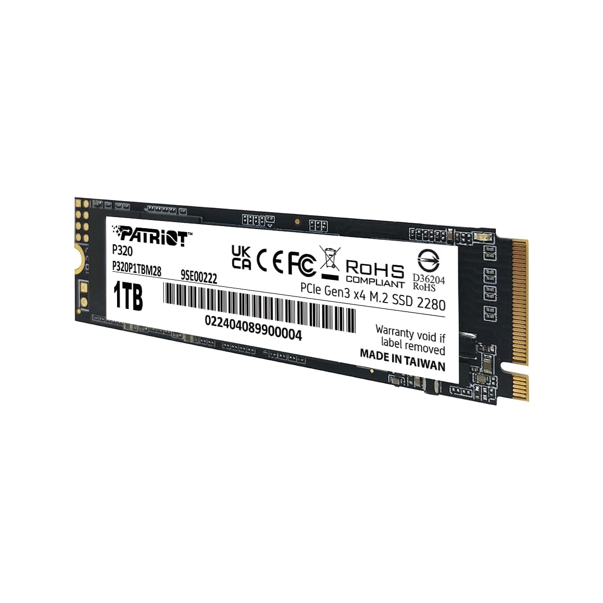 SSD PATRIOT P320 P320P1TBM28 в Молдове - xstore.md photo 0