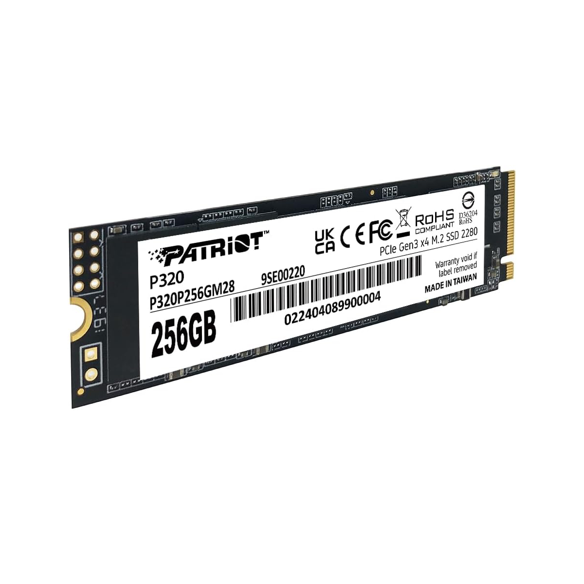 SSD PATRIOT P320 P320P256GM28 în Moldova - xstore.md photo 1