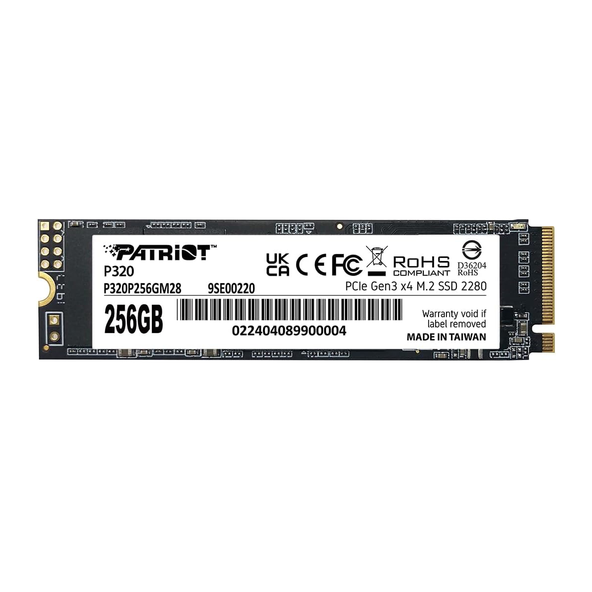 SSD PATRIOT P320 P320P256GM28 în Moldova - xstore.md photo