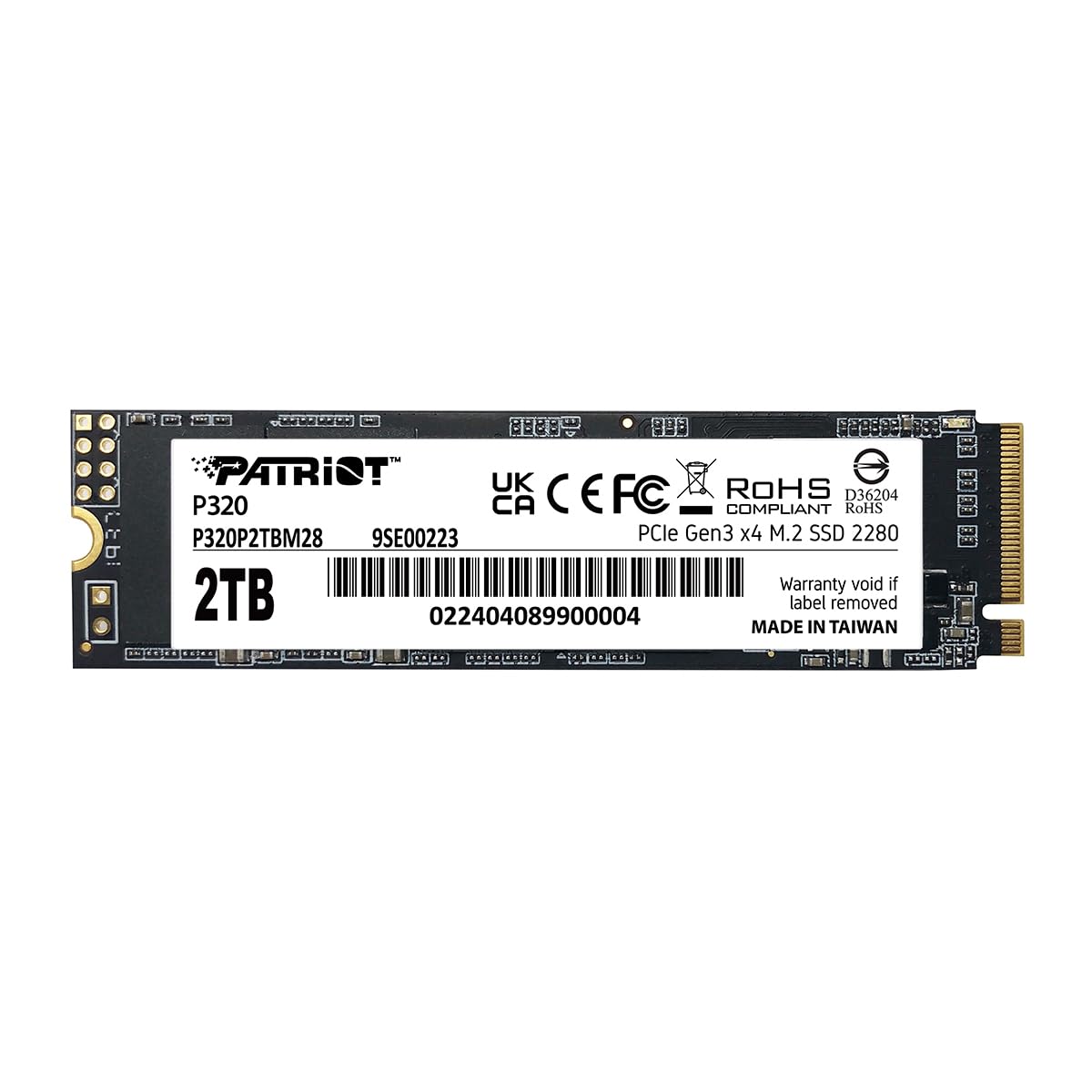 SSD PATRIOT P320 P320P2TBM28 в Молдове - xstore.md photo