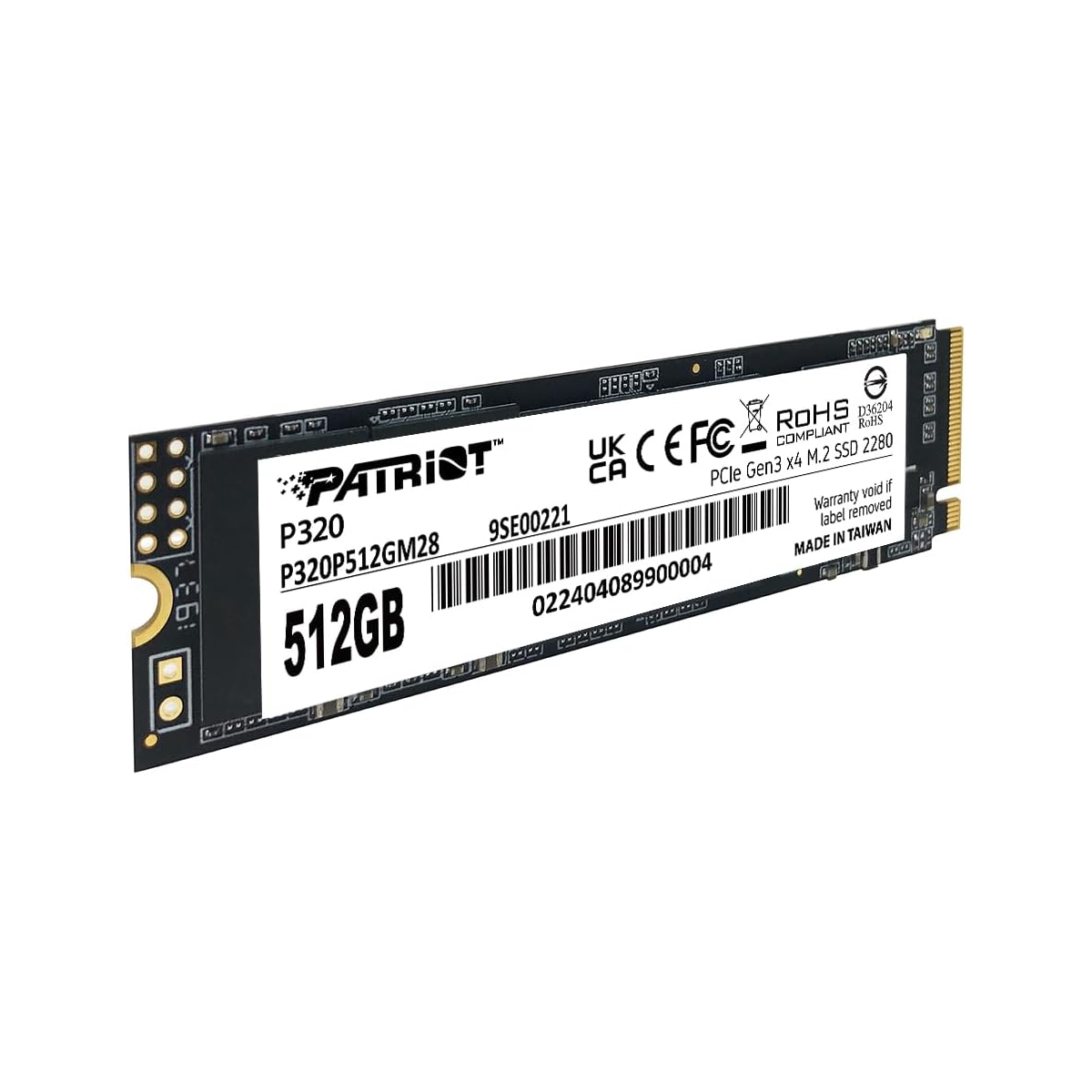 SSD PATRIOT P320 P320P512GM28 în Moldova - xstore.md photo 1