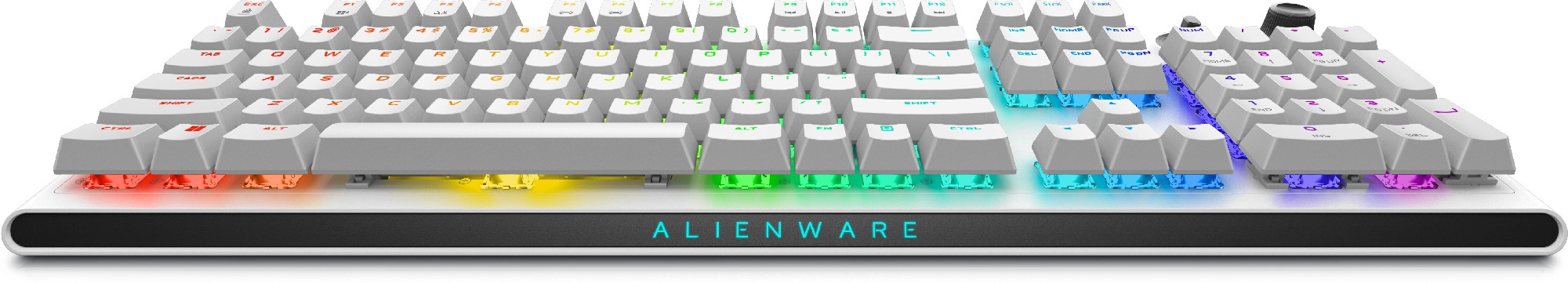 Tastatură fără fir DELL Alienware Tri-Mode AW920K, Lunar Light în Moldova - xstore.md photo 0