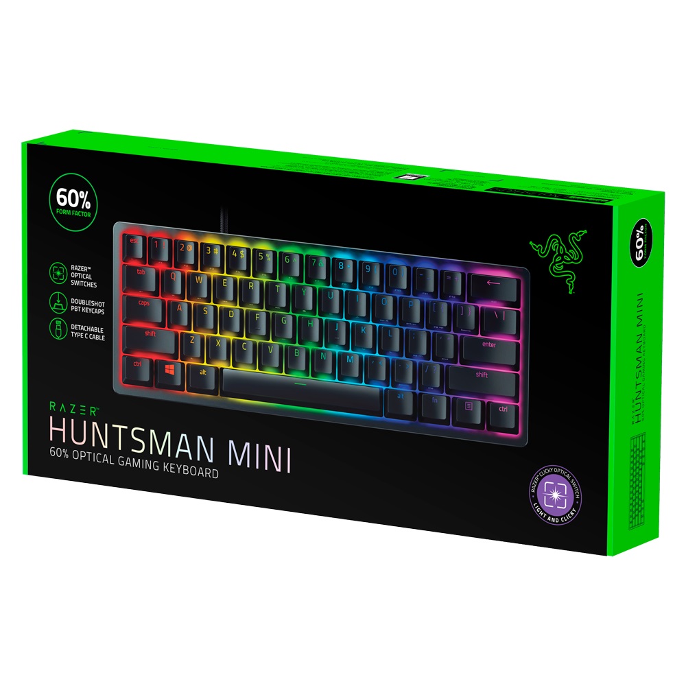 Tastatură RAZER Huntsman Mini, Black în Moldova - xstore.md photo 1