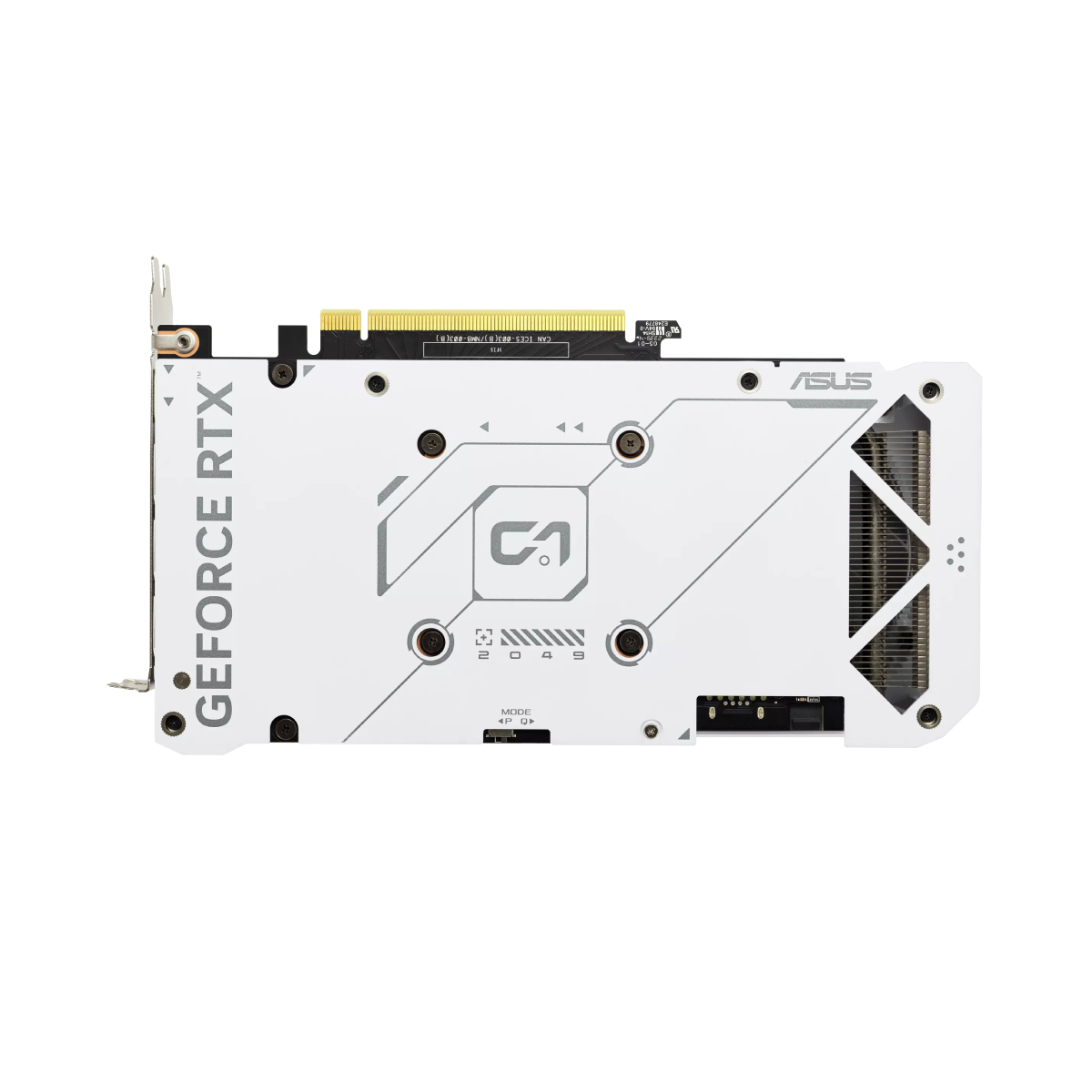 Видеокарта ASUS Dual GeForce RTX 4060 EVO WHITE OC Edition - xstore.md photo 4