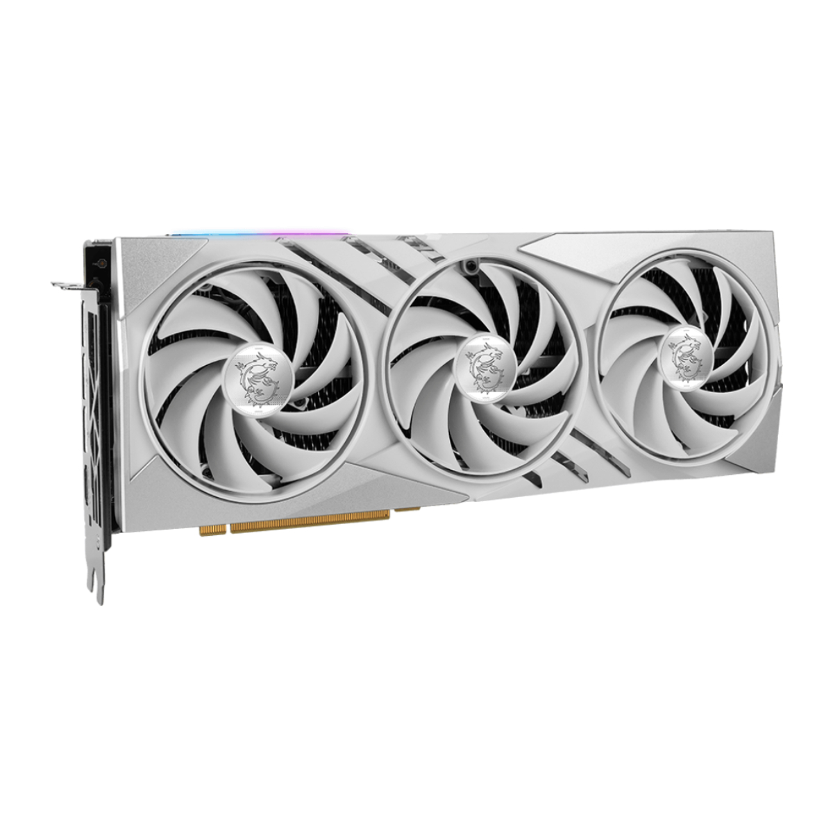 Placă video MSI GeForce RTX 4070 Ti SUPER 16G GAMING X SLIM WHITE - xstore.md photo 1