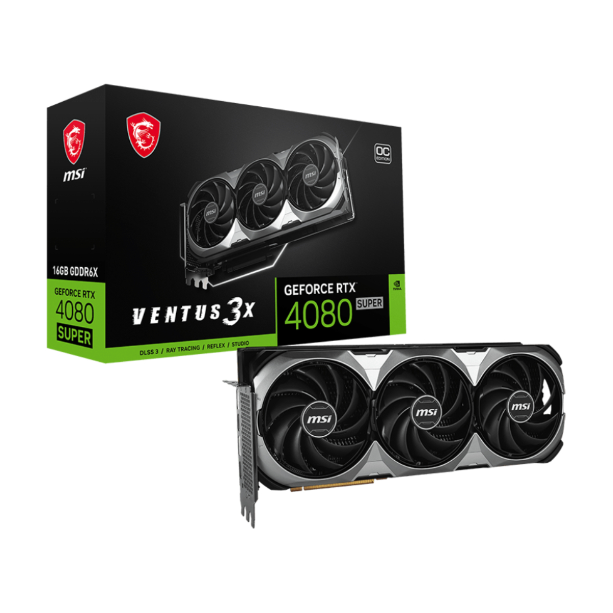 Видеокарта MSI GeForce RTX 4080 SUPER 16G VENTUS 3X OC - xstore.md photo