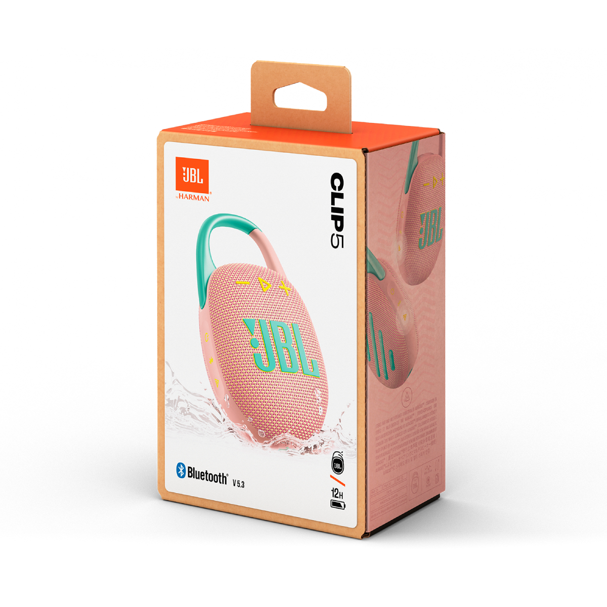 Boxă portabilă JBL Clip 5 Pink în Moldova - xstore.md photo 7