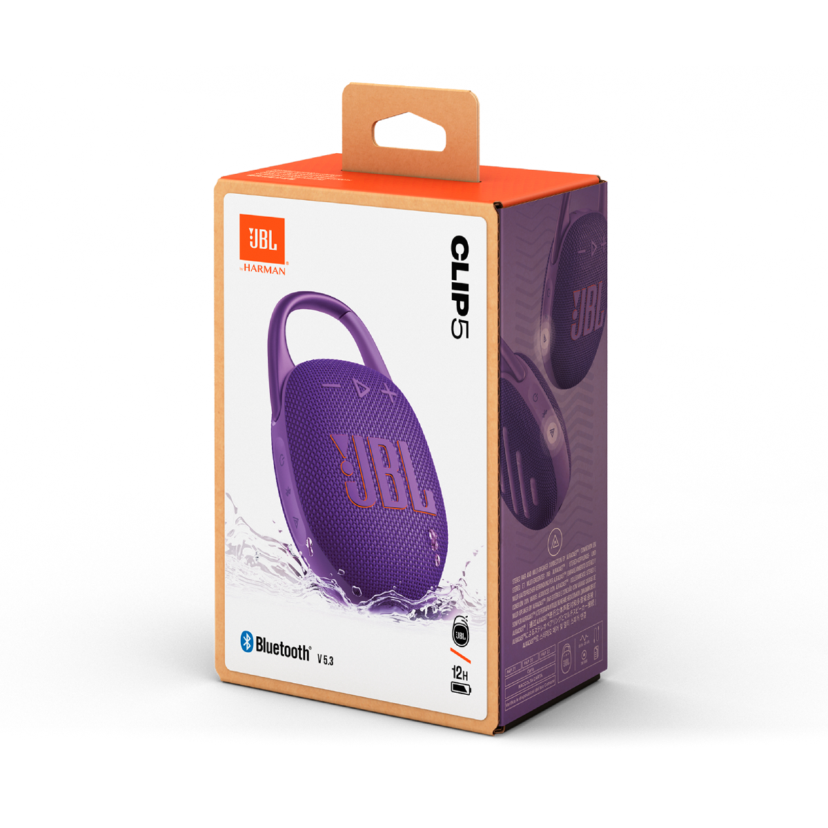 Boxă portabilă JBL Clip 5 Purple în Moldova - xstore.md photo 6