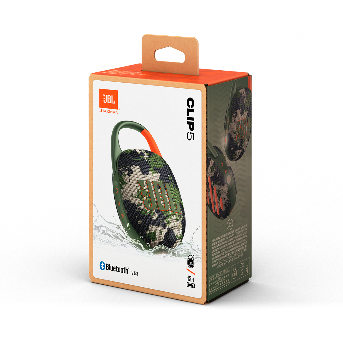 Портативная колонка JBL Clip 5 Squad в Молдове - xstore.md photo 7