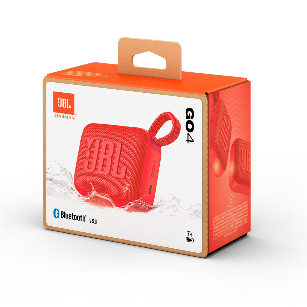 Boxă portabilă JBL GO 4, Red în Moldova - xstore.md photo 7