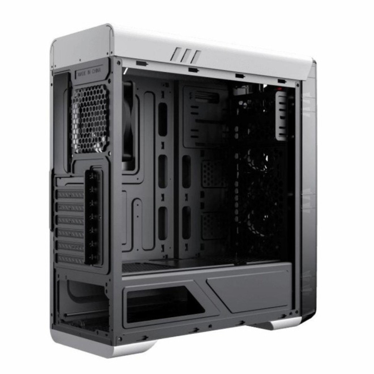 Carcasă PC Gamemax MoonLight FRGB, White în Moldova - xstore.md photo 5