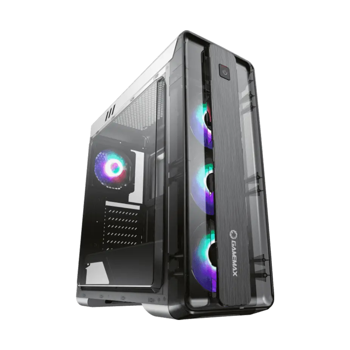 Carcasă PC Gamemax MoonLight FRGB, White în Moldova - xstore.md photo