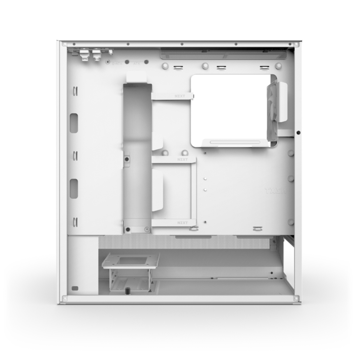 Carcasă PC NZXT H5 Flow RGB, White (CC-H52FW-R1) în Moldova - xstore.md photo 4