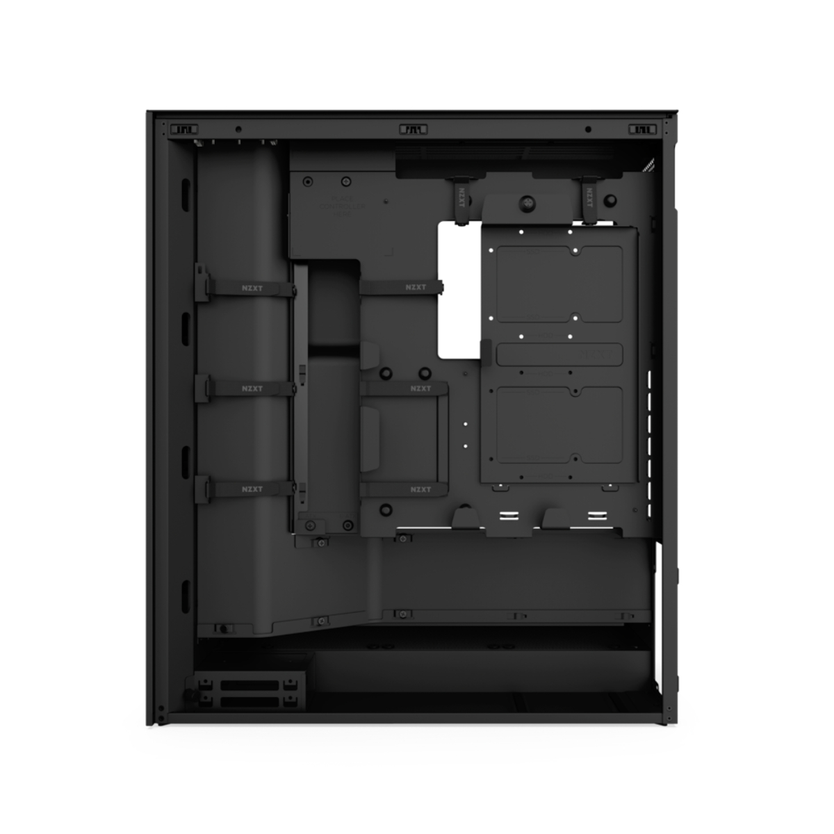 Carcasă PC NZXT H7 Flow RGB, Black (CM-H72FB-R1) în Moldova - xstore.md photo 4