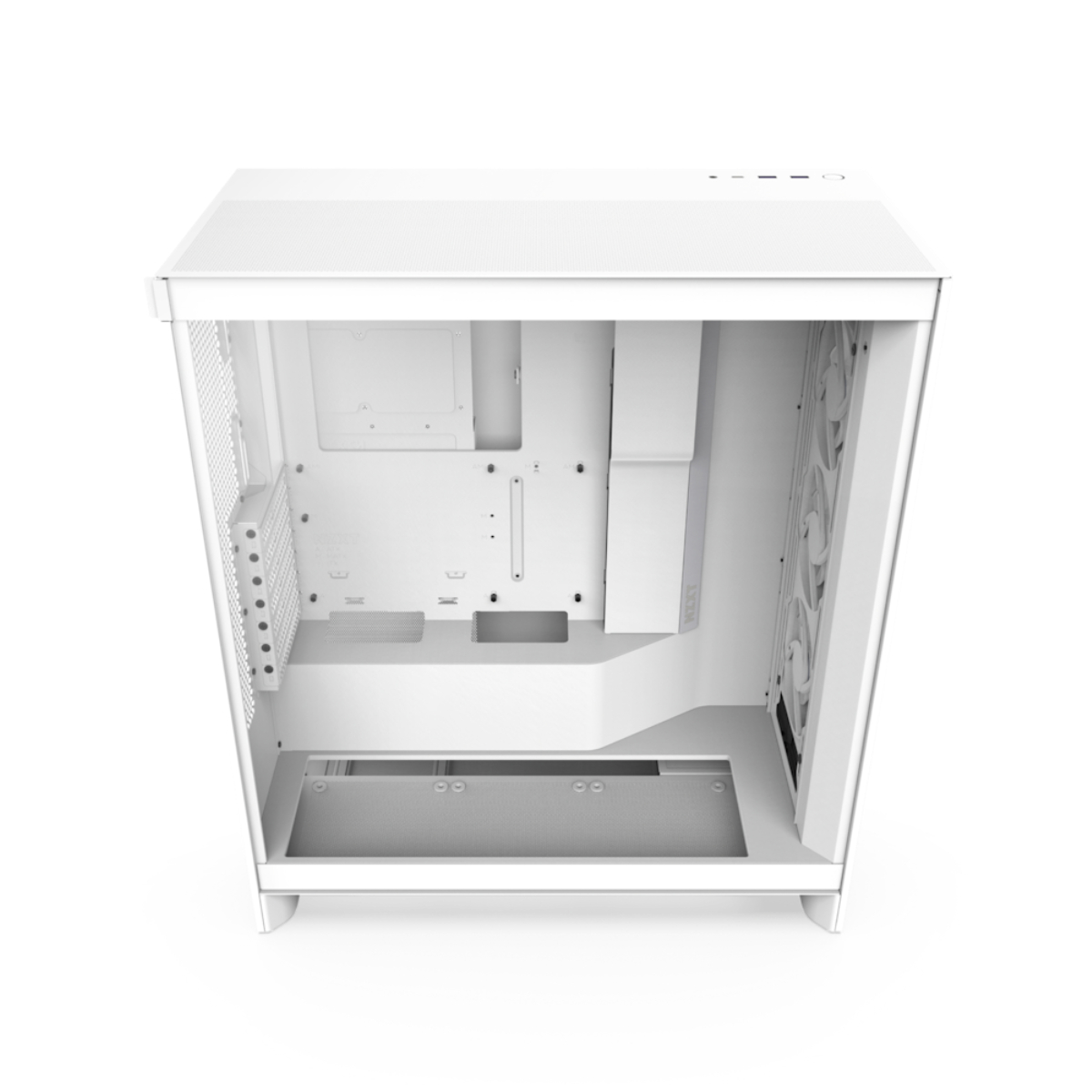 Carcasă PC NZXT H7 Flow RGB, White (CM-H72FW-R1) în Moldova - xstore.md photo 1