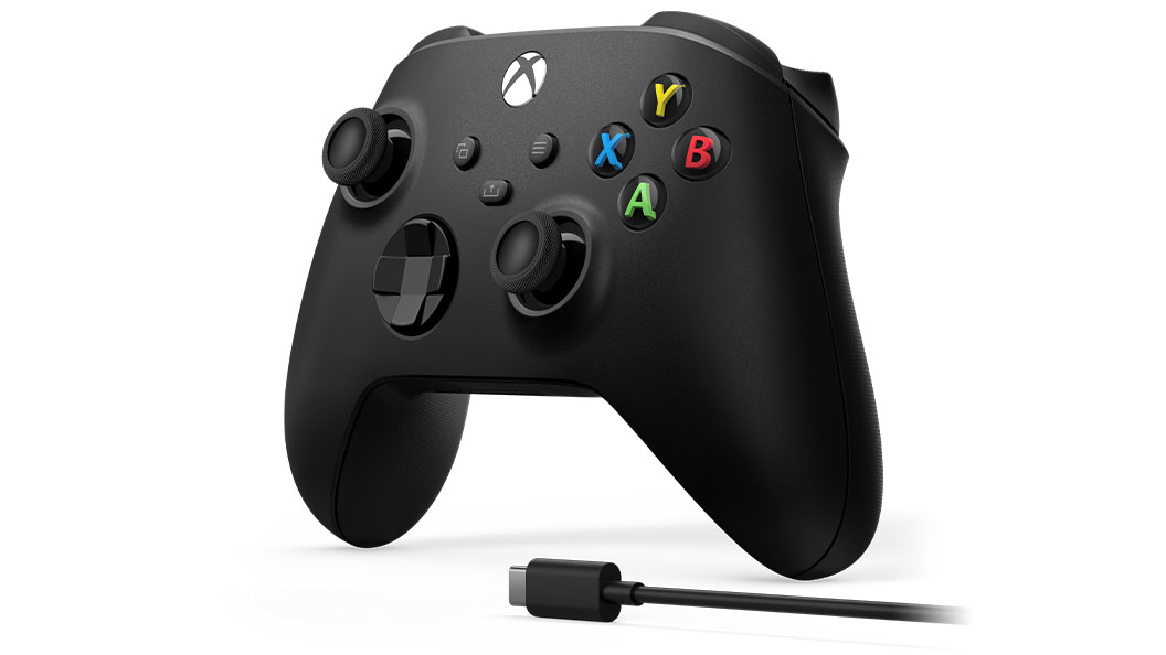 Геймпад Microsoft Xbox, Black With Cable в Молдове - xstore.md photo