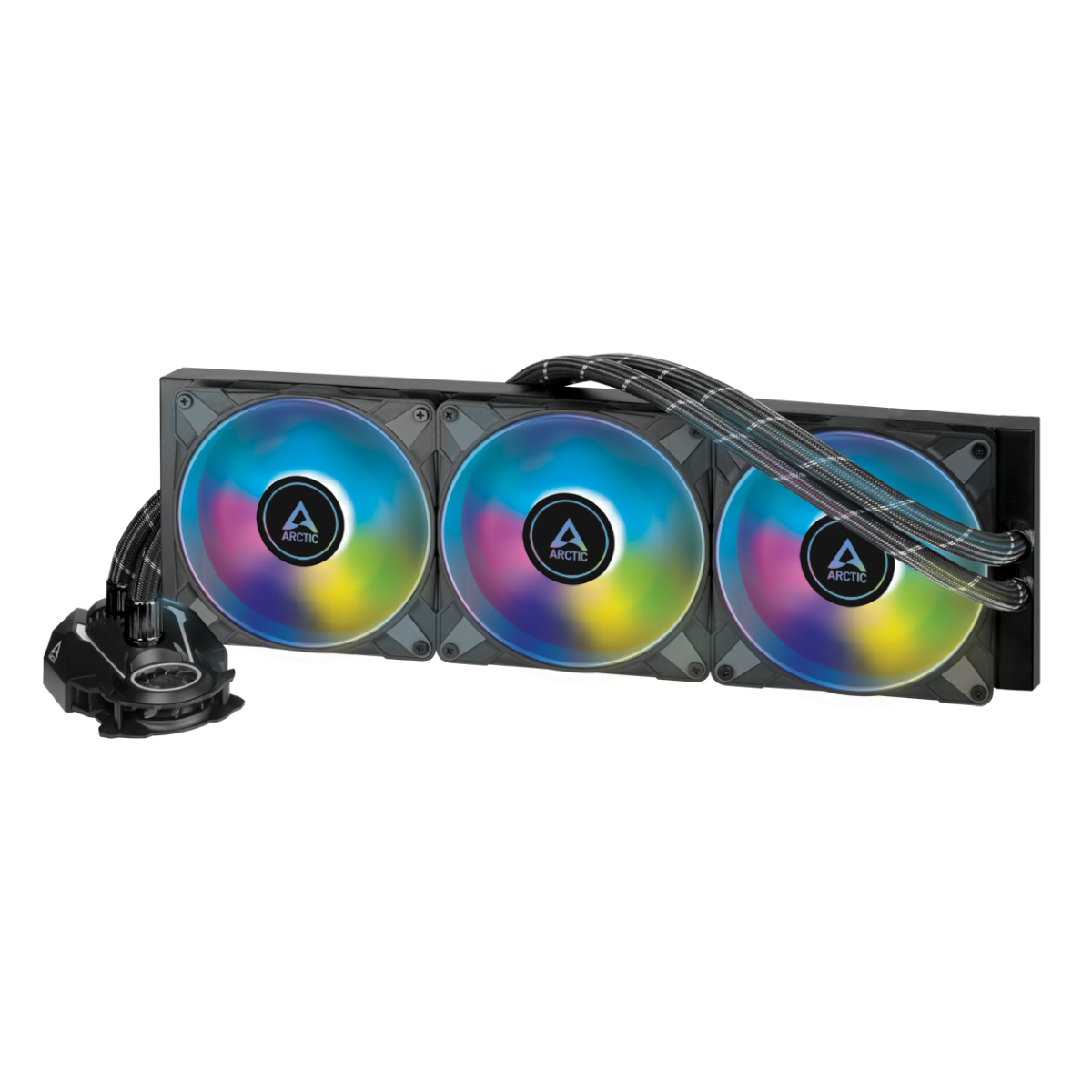 Cooler Arctic Liquid Freezer II 420 A-RGB, Black în Moldova - xstore.md photo