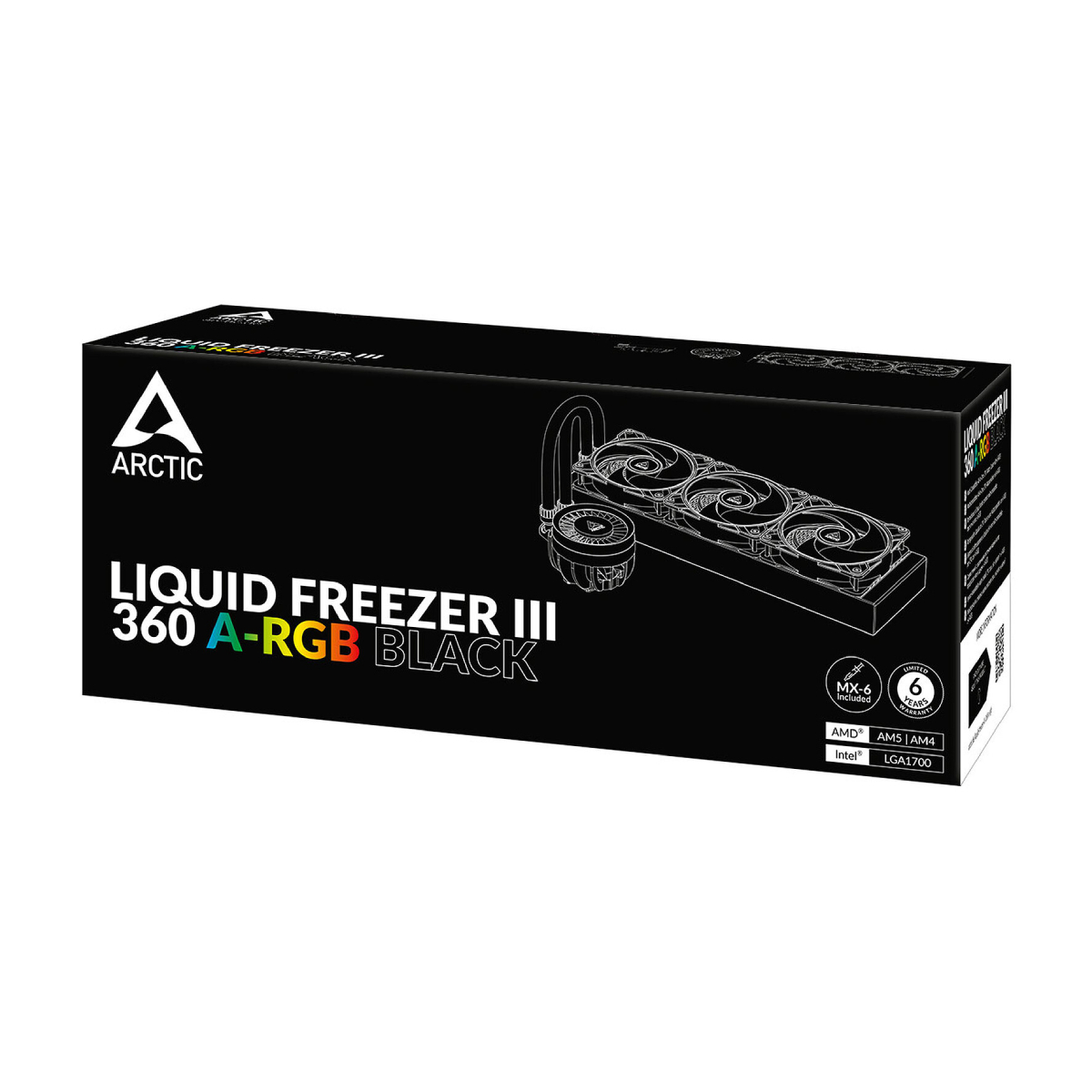 Cooler Arctic Liquid Freezer III 360 A-RGB, Black în Moldova - xstore.md photo 3