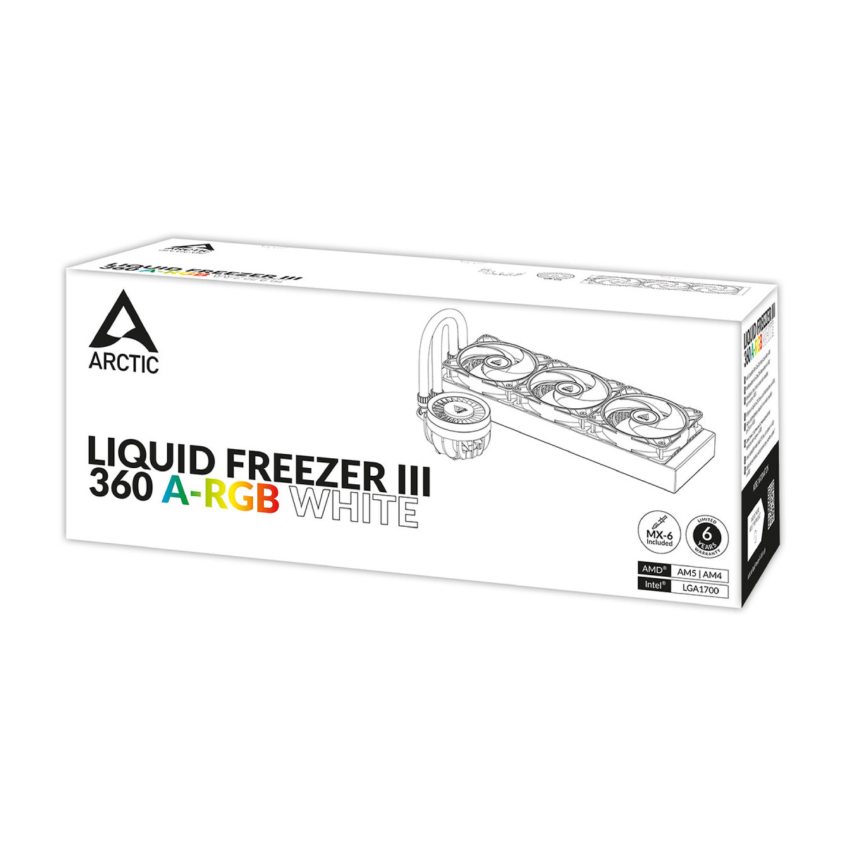 Кулер Arctic Liquid Freezer III 360 A-RGB, White в Молдове - xstore.md photo 3