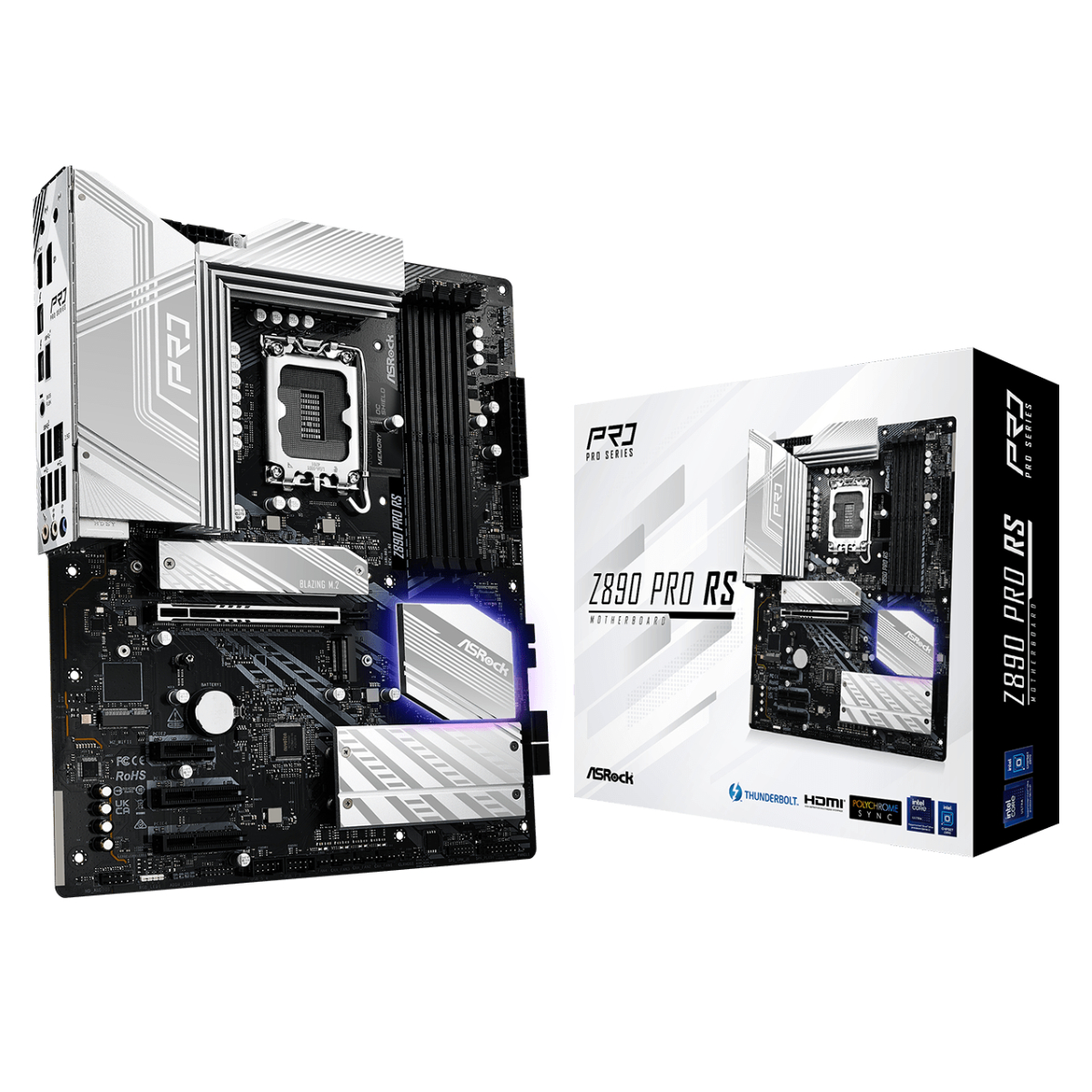 Placă de bază ASRock Z890 Pro RS în Moldova - xstore.md photo