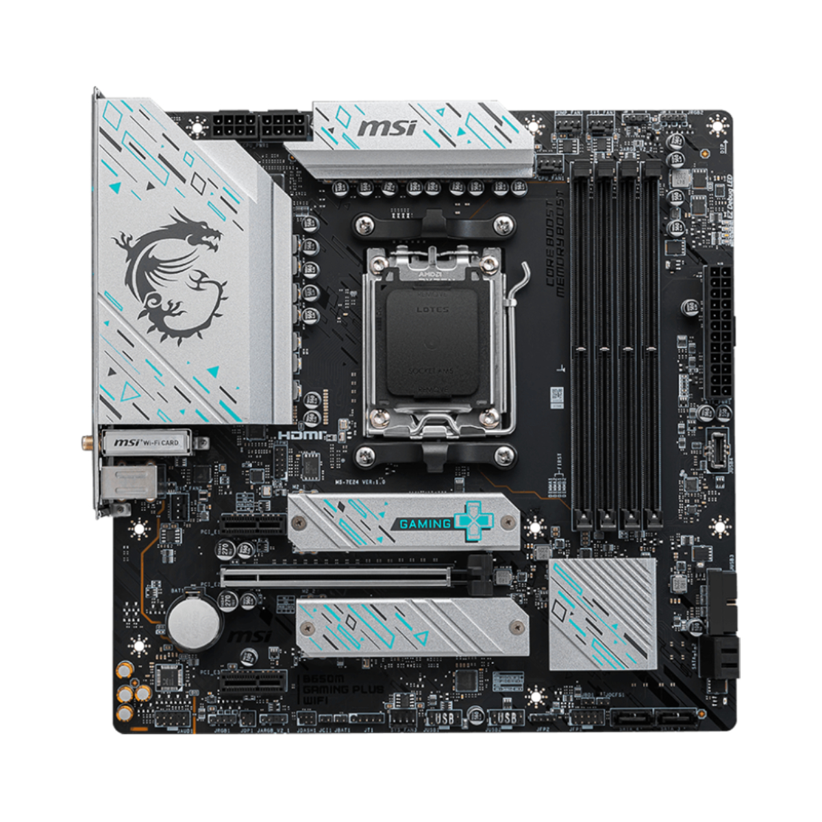 Placă de bază MSI B650M GAMING PLUS WIFI în Moldova - xstore.md photo 0