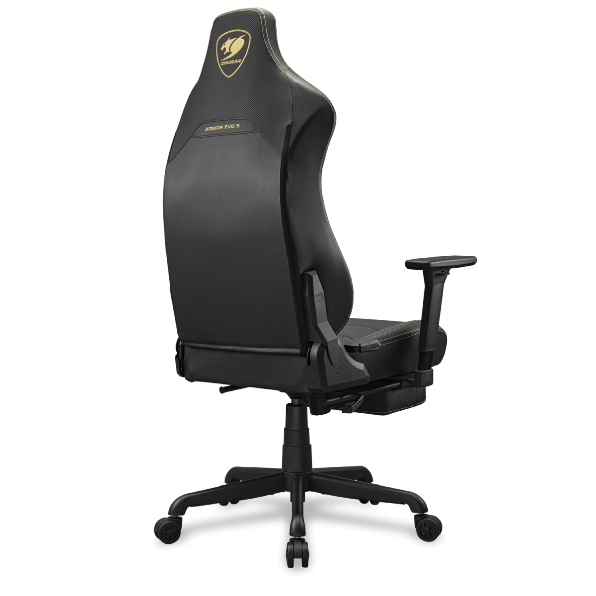 Scaun Gaming Cougar ARMOR EVO S, Black-Gold - xstore.md photo 2