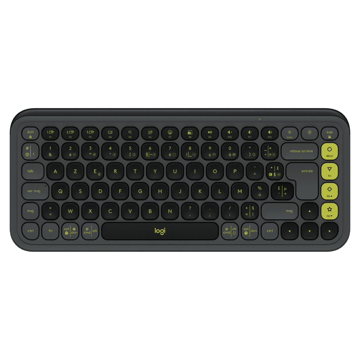 Tastatură fără fir Logitech POP ICON, Grey în Moldova - xstore.md photo