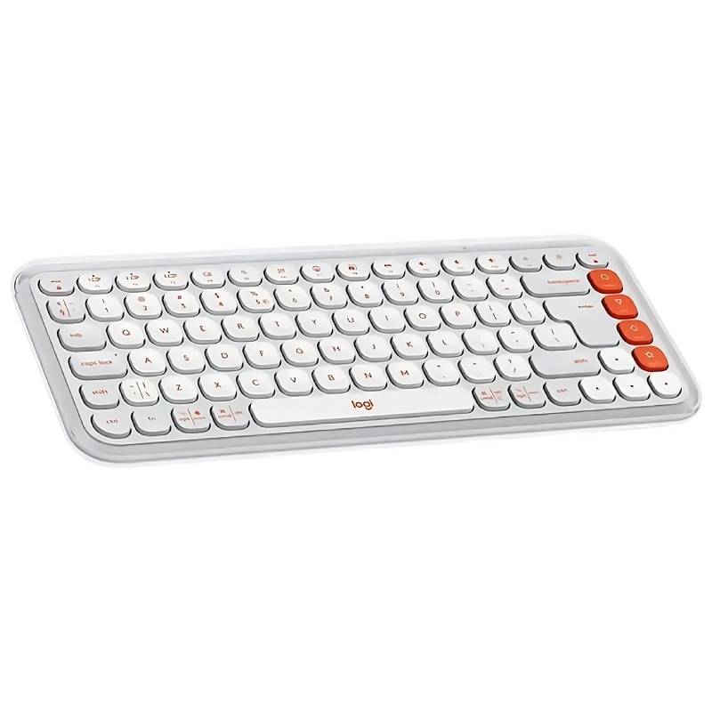 Tastatură fără fir Logitech POP ICON, White în Moldova - xstore.md photo 1