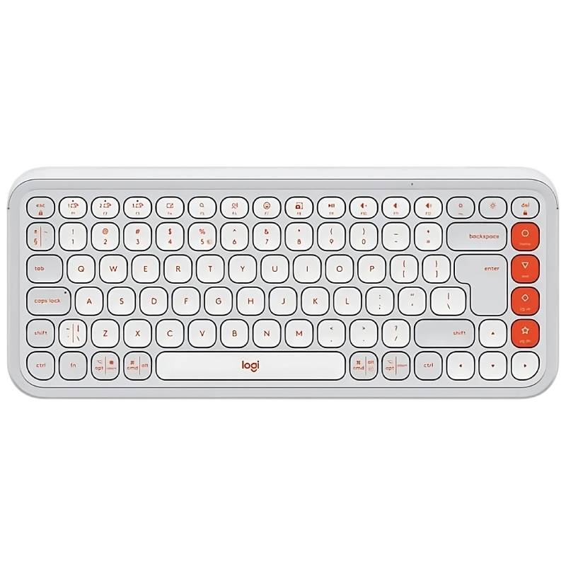 Tastatură fără fir Logitech POP ICON, White în Moldova - xstore.md photo