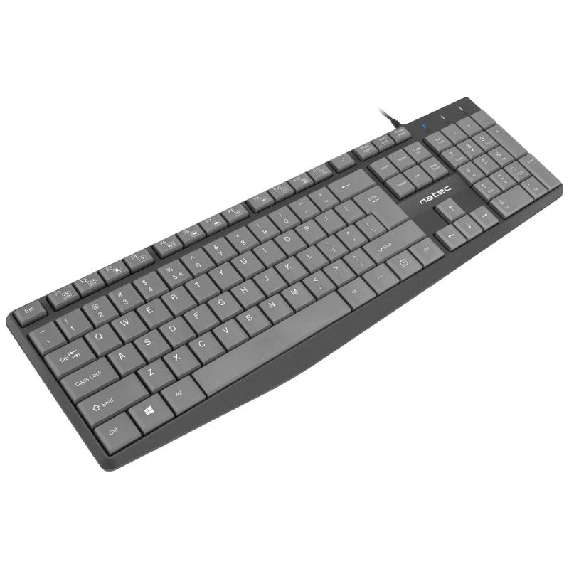 Tastatură Natec Nautilus Slim, Gray în Moldova - xstore.md photo 1