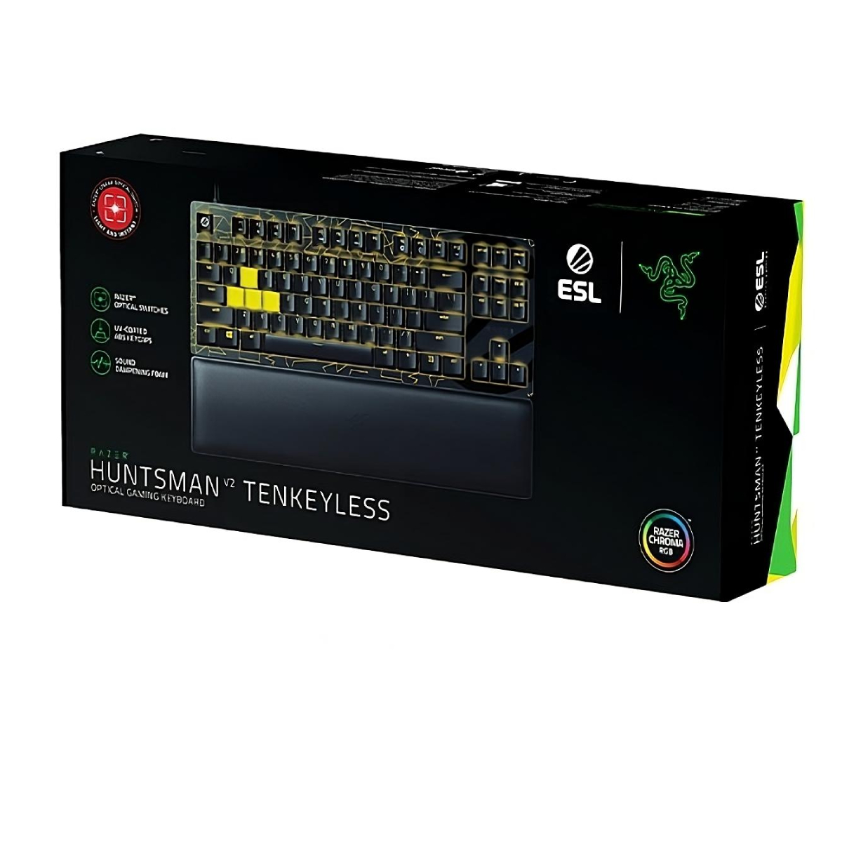 Tastatură Razer Huntsman V2 Tenkeyless ESL Edition, Black în Moldova - xstore.md photo 1