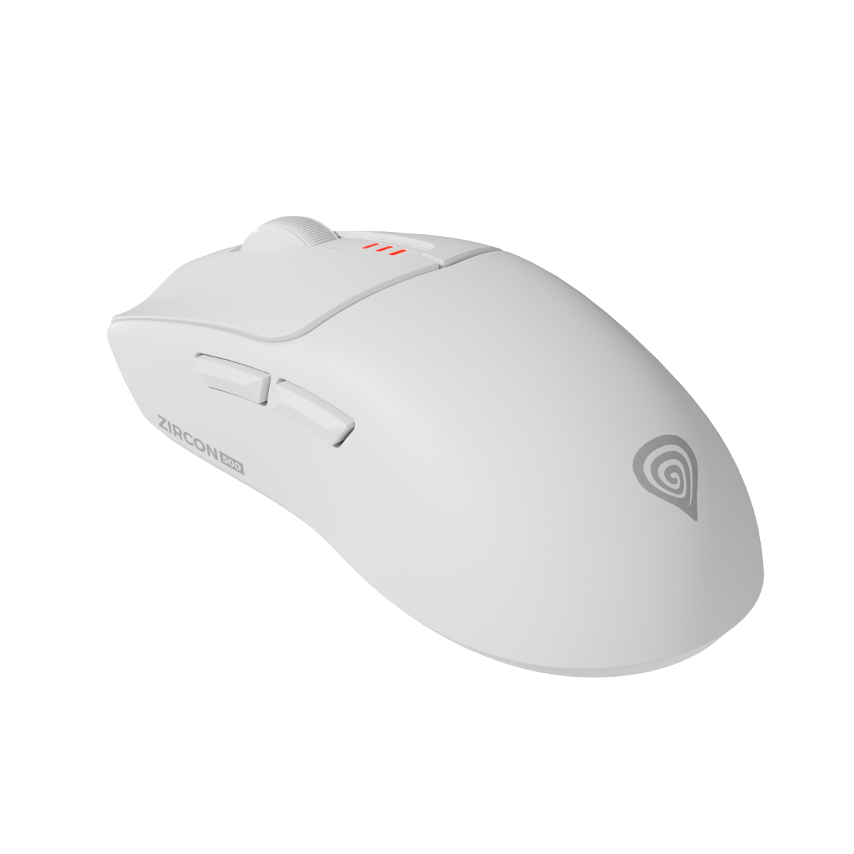 Wireless Mouse Genesis Zircon 500, White în Moldova - xstore.md photo 0