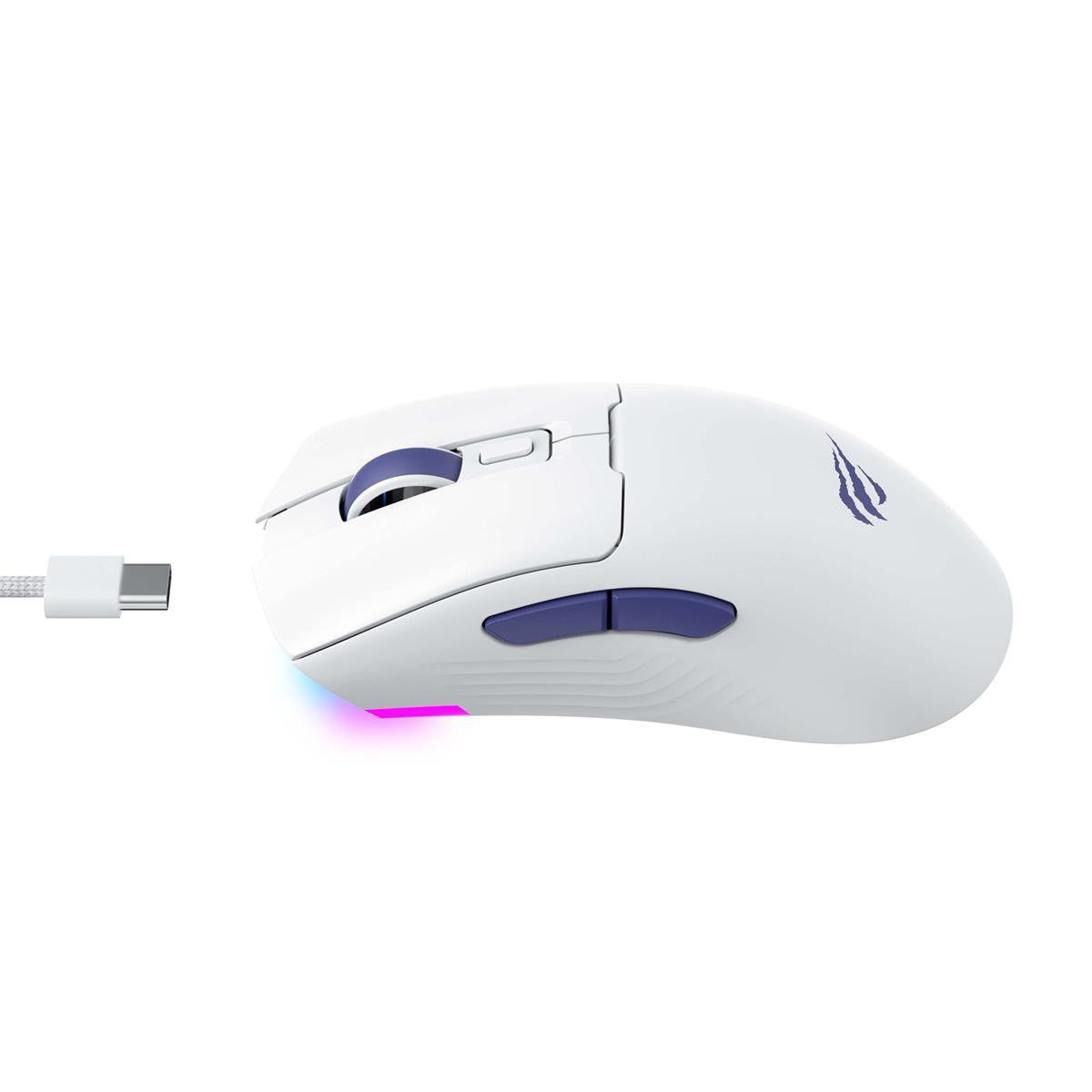 Wireless Mouse Havit MS966WB, White în Moldova - xstore.md photo 1