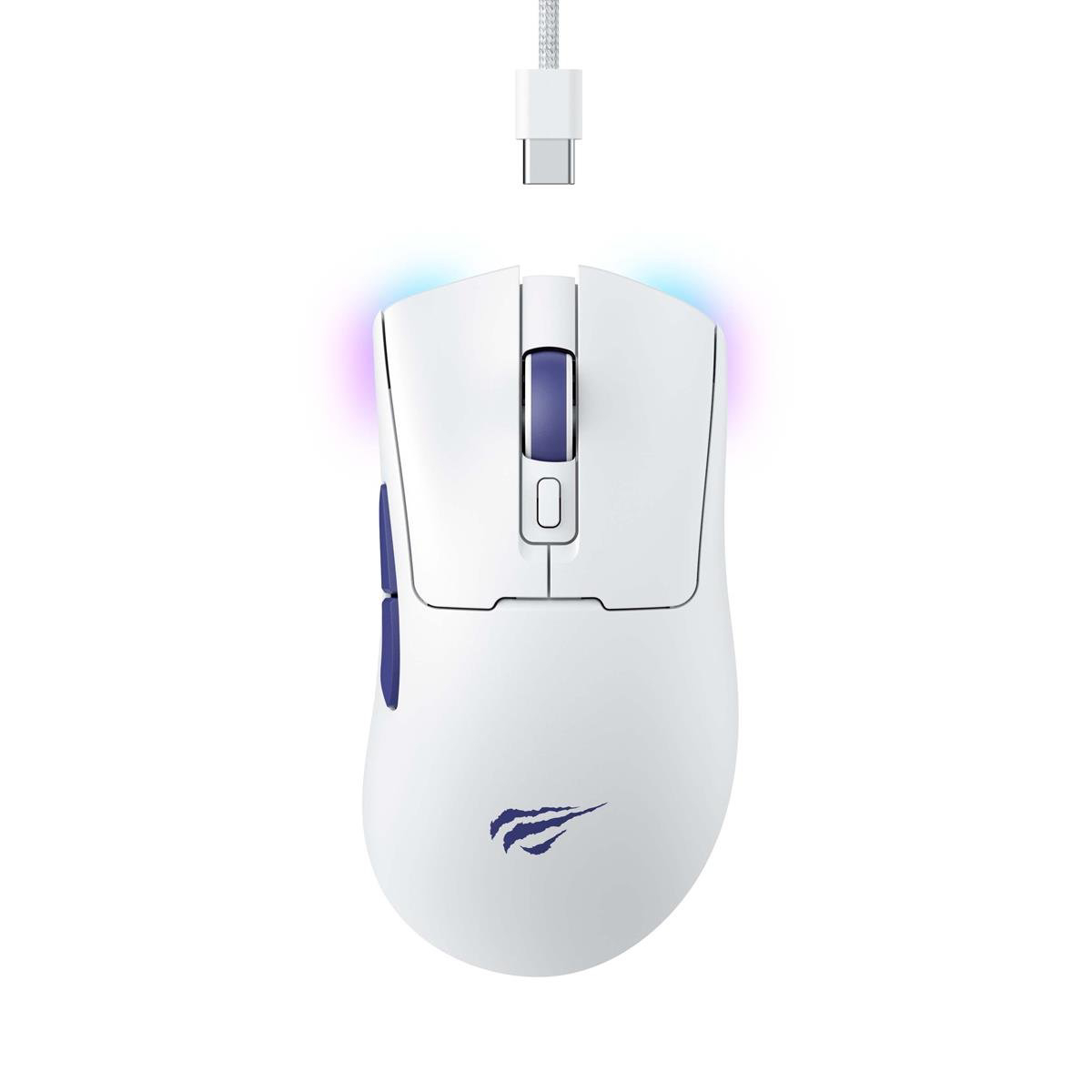 Wireless Mouse Havit MS966WB, White în Moldova - xstore.md photo