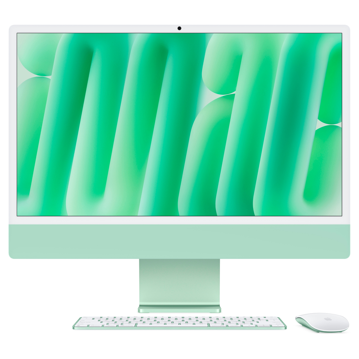 Apple iMac 24 2024 (MWUE3RU/A), Green - xstore.md photo