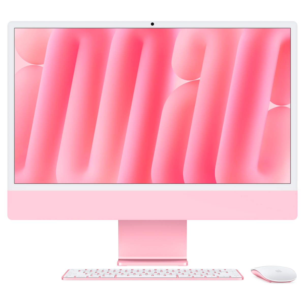 Apple iMac 24 2024 (MWUG3RU/A), Pink - xstore.md photo