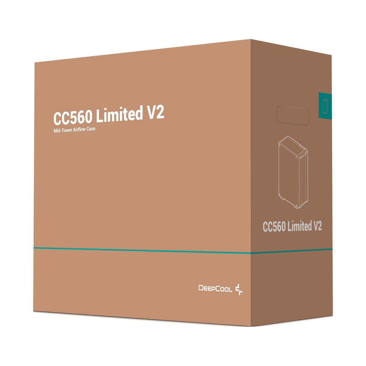 Carcasă Deepcool CC560 Limited V2, Black în Moldova - xstore.md photo 6