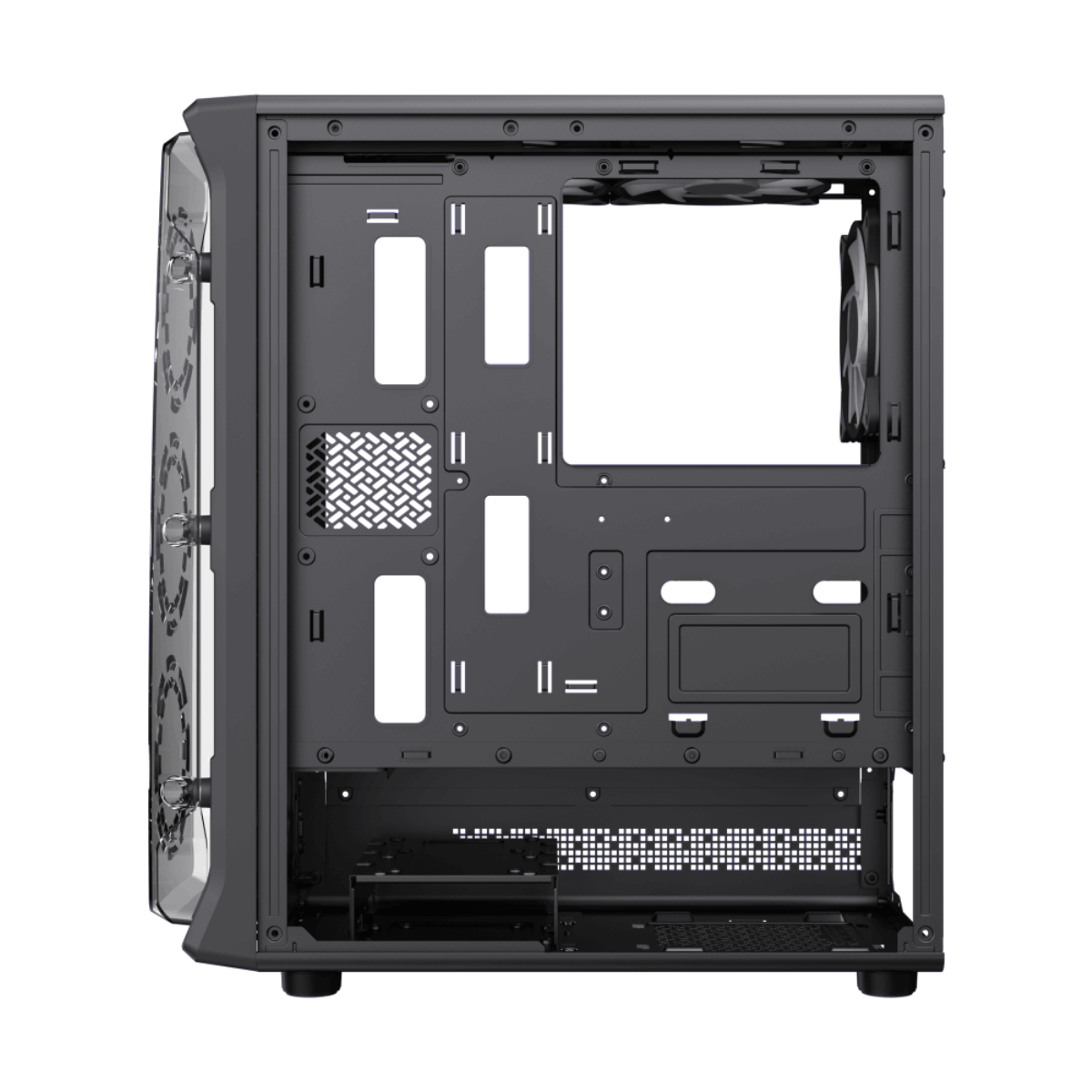 Корпус ПК GAMEMAX Starlight 2 AB, Black в Молдове - xstore.md photo 5