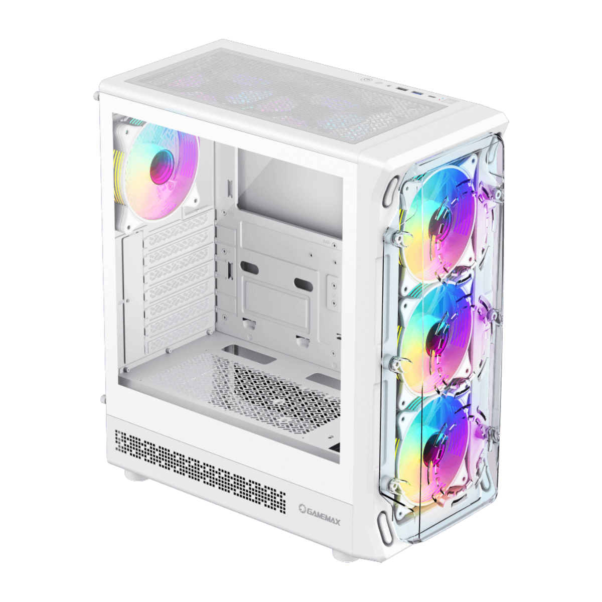 Carcasă PC Gamemax Starlight 2 AW, White în Moldova - xstore.md photo 1