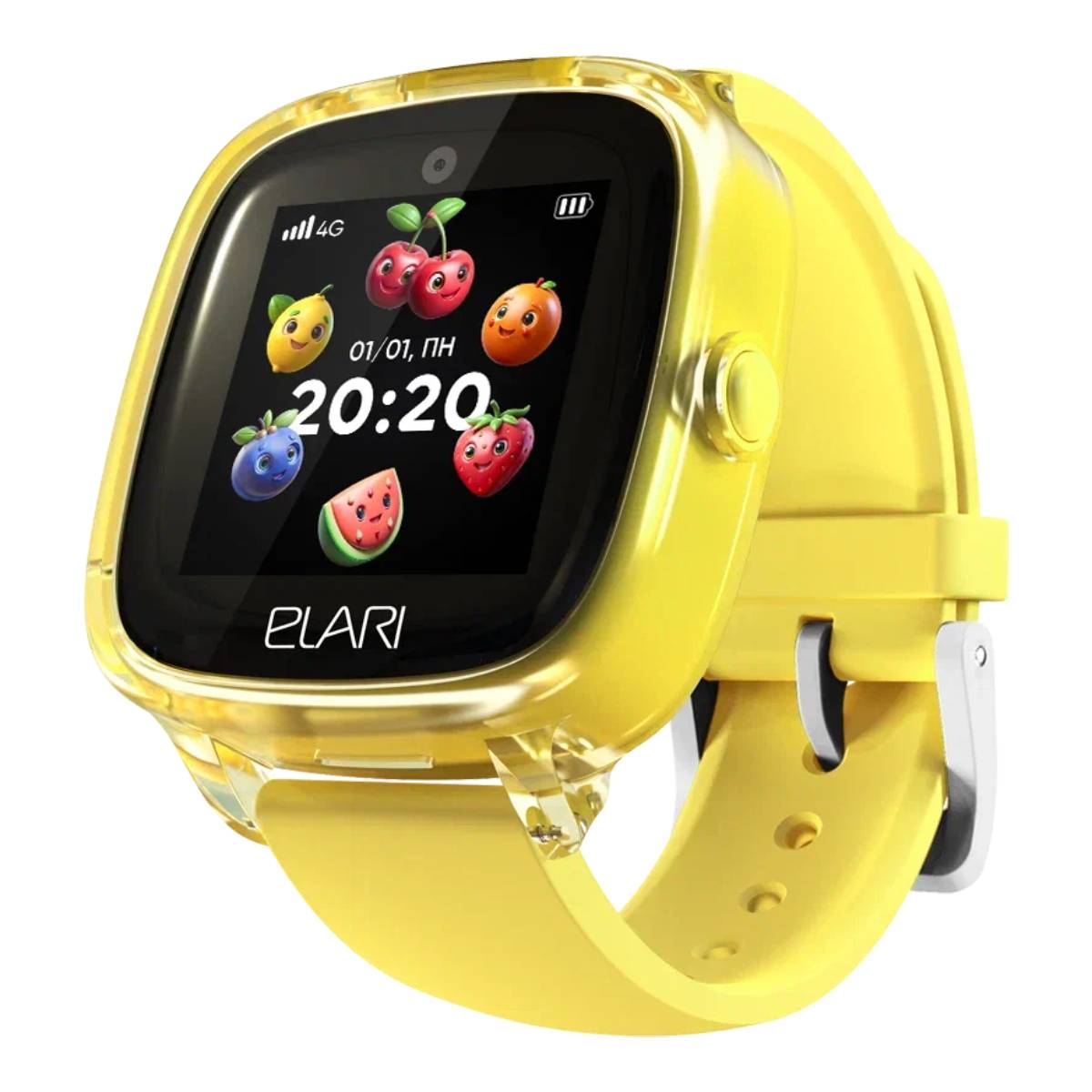 Детские часы Elari KidPhone Fresh 4G, Yellow в Молдове - xstore.md photo