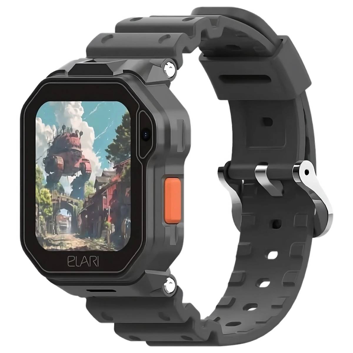 Детские часы Elari KidPhone Tehno 4G, Black в Молдове - xstore.md photo 0