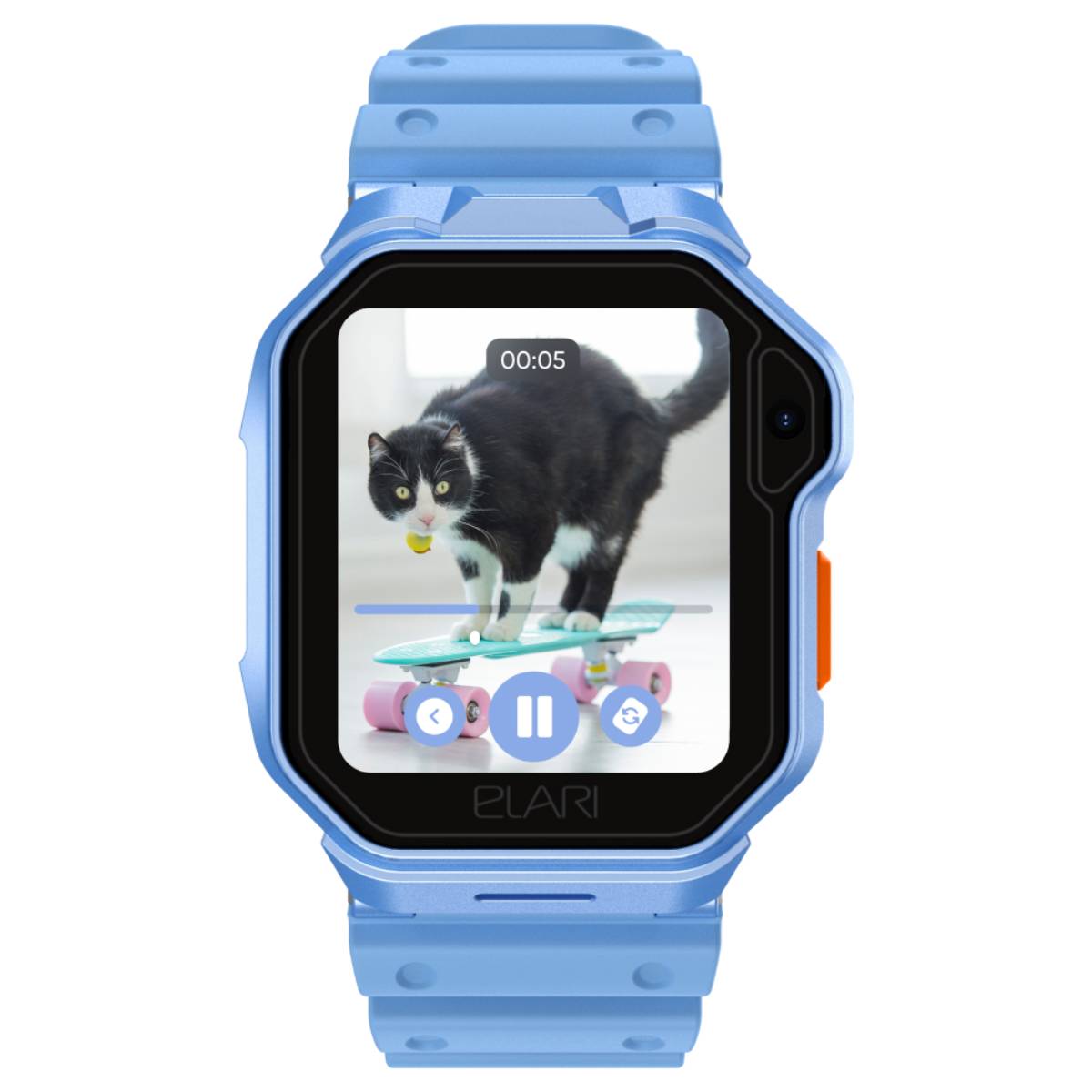 Детские часы Elari KidPhone Tehno 4G, Blue в Молдове - xstore.md photo 1