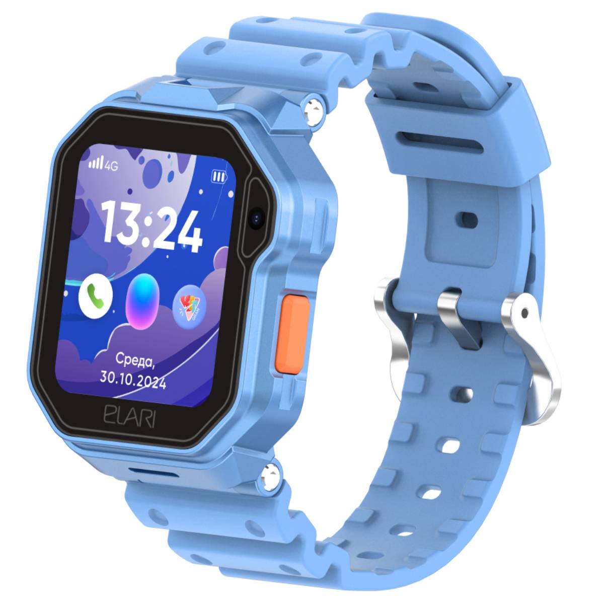Детские часы Elari KidPhone Tehno 4G, Blue в Молдове - xstore.md photo