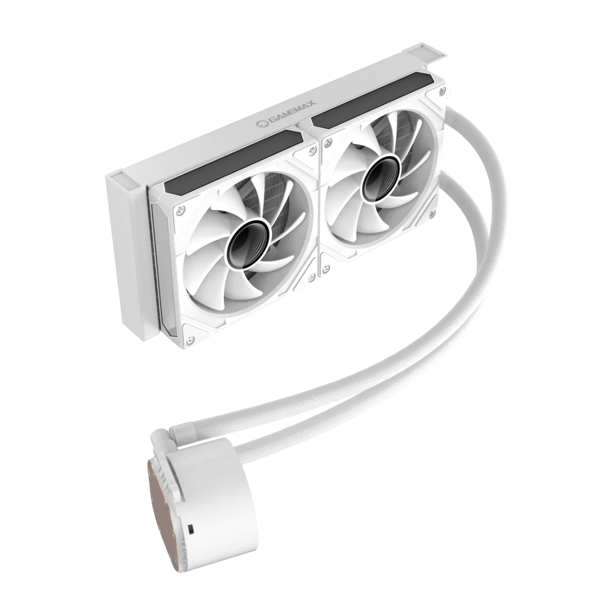 Cooler Gamemax IceBurg 240 Digital, White în Moldova - xstore.md photo 1