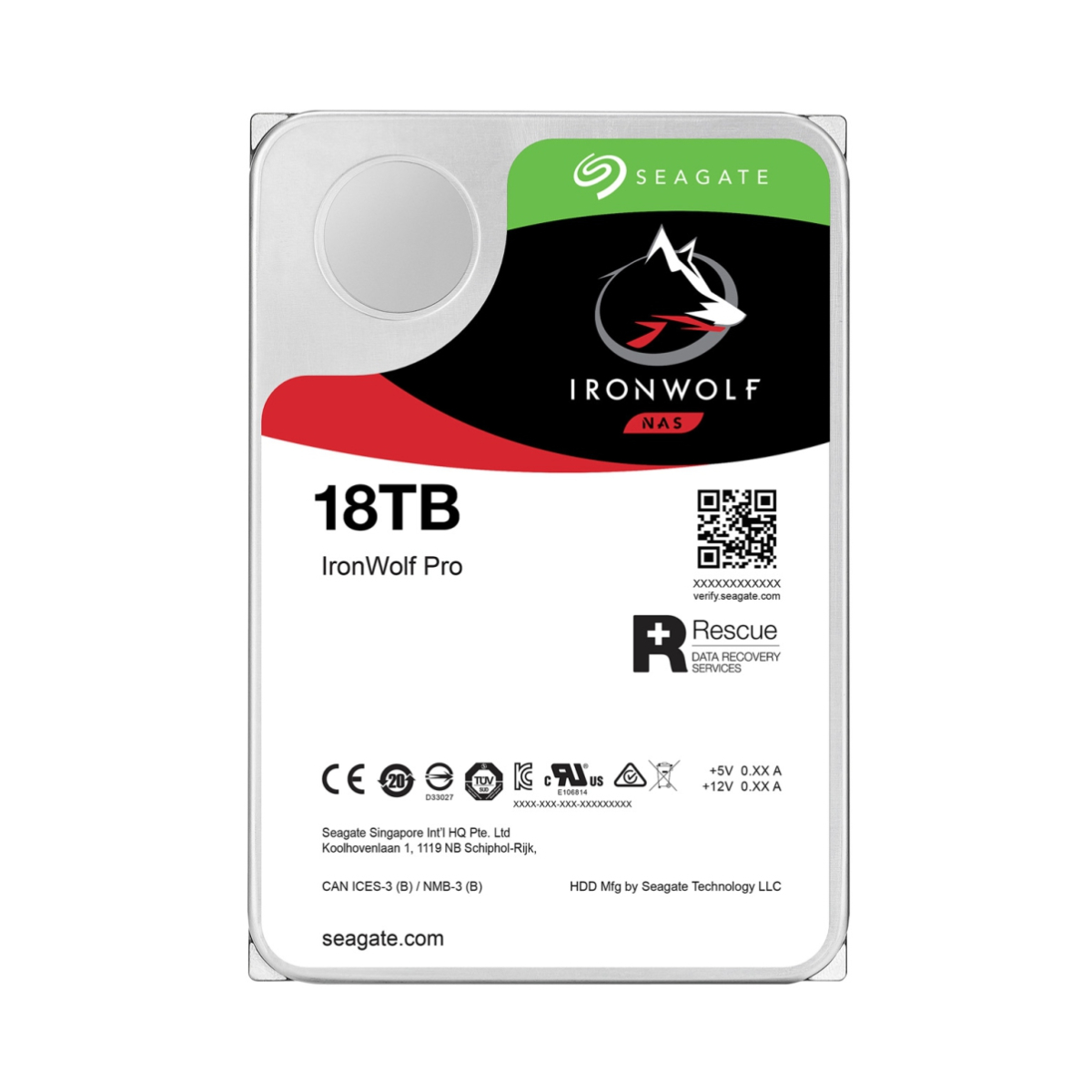 HDD Seagate IronWolf Pro ST18000NE000-FR în Moldova - xstore.md photo